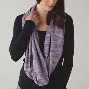 Lulu Lemon Violet Vyansa Scarf